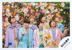 【中古】生写真(ジャニーズ) なにわ男子/集合(7人)/横型・上半身/シングル「ハッピーサプライズ」MV＆ジャケ写オフショット/公式生写真