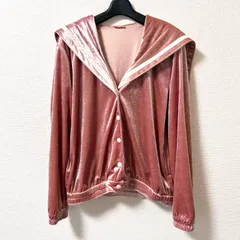 Candy Stripper キャンディストリッパー セーラー ジャケット ブラウス ブルゾン ピンク Sサイズ カワイイ 原宿 パンク ロック KERAのサムネイル