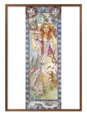 ジャンヌダルクJeanne d'Arcグラッセ絵ポスター絵画額縁付き ジャンヌダルクJeanne d'Arcグラッセ絵ポスター絵画額縁付き ジャンヌ