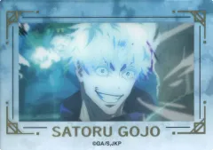 【中古】キャラカード 五条悟(笑顔/目パッチリ) 「呪術廻戦 PLAZA 箔押し場面写 クリアカードコレクションVOL.2 ～五条悟ver.～」