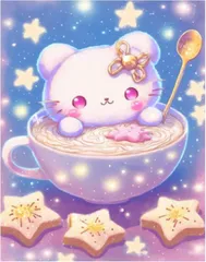 SENTO JONA(セントジョナ) ダイヤモンドアート アートパネル 四角いビーズ キット ビーズアート 手芸キット ダイヤモンドペインティング スクエア 30x40cm(10)