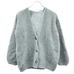 TRICOTS JEAN MARC トリコットジーンマルク JOURNAL STANDARD別注 アクリルモヘヤニットカーディガン COSYR-JS サックスブルー Fのサムネイル