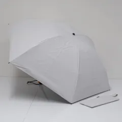 完売！新品未開封　サンバリア100 3段折　ホワイト 折りたたみ日傘　無地 3段折 / コンビmoku | 完全遮光日傘｜サンバリア100