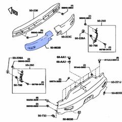 マツダ 純正 RX-7 FD3S リヤー バンパー フォーム 左 LH MAZDA RX7 rx7 rx-7 検 ホイール マフラー ヘッドライト パーツ シート タイヤ T220
