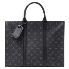 ルイ・ヴィトン LOUIS VUITTON バッグ モノグラム エクリプス メンズ ブランド ビジネスバッグ サックプラ ホリゾンタルジップ M45265 ブラック 黒 通勤 おしゃれ 【中古】