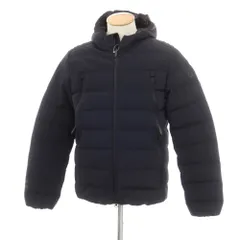 中古】ウーバー UBER ストレッチナイロン ダウンジャケット ネイビー  