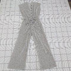 ◇ ⊂ EGOIST エゴイスト ニット ノースリーブ オールインワン サイズ表記なし グレー系 レディース E  【1509100070498】