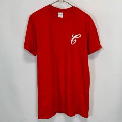 【古着】GILDAN ソフトスタイル キャンベル 150周年 アドバタイジングTシャツ