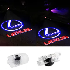 【特価商品】カーテシーランプ レクサス ロゴ 高輝度のLEDチップ カーテシライト ドアライト 2個セットドア