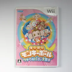 【Wii】スーパー モンキーボール ウキウキパーティー大集合 任天堂 Nintendo ニンテンドー