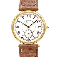 美品★ロンジン★メンズ◆手巻き●腕時計★スモセコ◾️レディースにも人気！ LONGINES ロンジン ラウンド スモールセコンド 手巻き