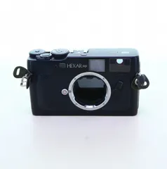 新品 本革 KONICA HEXAR RF用 カメラケース ブラック トップカメラオンライン / コニカ(konica) HEXAR ブラック