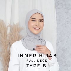 Woman Cap Inner Hijab Full Neck Inner Hijab Muslim Vi- Inner Hijab Type Bヒジャブ インナー 女性用 レディース おしゃれ