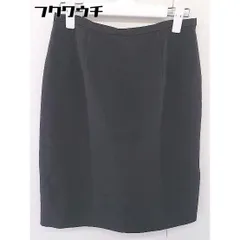 ◇ TRUSSARDI トラサルディ 膝丈 台形 スカート サイズ42 チャコール系 レディース  【1107150010855】のサムネイル