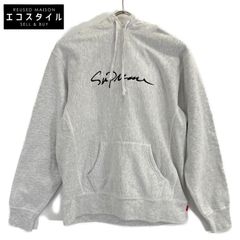Supreme シュプリーム 18AW Classic Script Hooded Sweatshirt クラシック スクリプト フーディー パーカー S