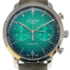 GLASHUTTE ORIGINAL グラスヒュッテ・オリジナル 腕時計 シックスティーズ クロノグラフ 139-34-05-22-04 グリーン文字盤 自動巻き メンズのサムネイル