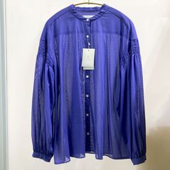 未使用　UNITED ARROWS　ユナイテッドアローズ  シアーブラウス　38 Mサイズ　ライラックカラー
