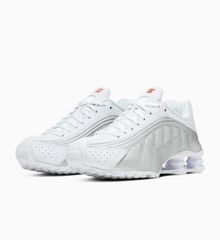 NIKE WMNS SHOX R4 WHITE SILVER ナイキ ウィメンズ ショックス R4 AR3565-101