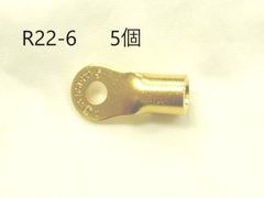 大同端子製造㈱　R22-6　金メッキタイプ  5個