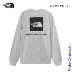 【新品】 ザ・ノース・フェイス ロングスリーブバックスクエアロゴティー (NT82333) (Z2 ミックスグレー2 M)