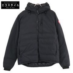 CANADA GOOSE カナダグース 5078M ﾌﾞﾗｯｸ ﾛｯｼﾞ ﾌｰﾃﾞｨｰ L