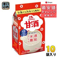 森永製菓 フリーズドライ 甘酒 4食 袋 54g 10袋