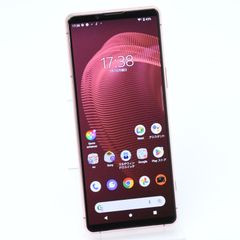 【電池良好】au SIMフリー SOG05 Xperia 5 III ピンク