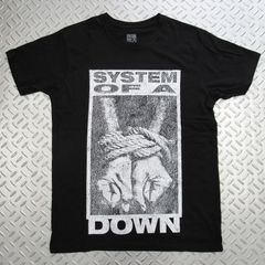 オフィシャル バンドTシャツ システムオブアダウン SYSTEM OF A DOWN Ensnared  ブラック 黒