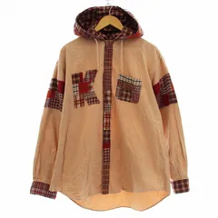 極美品　Karl Helmut カールヘルム　カルーシュカ　パーカー　L KARL HELMUT（カールヘルム）の「ペンギンラベルプリント配色