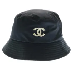CHANELハットブラック新品❗未使用❗ CHANEL ブラック バケットハット CCロゴ - メルカリ