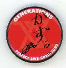 【中古】バッジ・ピンズ 数原龍友 缶バッジ(サイン) 「GENERATIONS PERFECT LIVE 2012→2020」