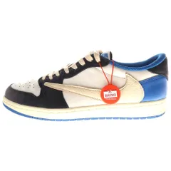NIKE (ナイキ) ×TRAVIS SCOTT FRAGMENT DESIGN AIR JORDAN 1 LOW OG SP トラヴィススコット フラグメント エアジョーダン1 ローカットスニーカー US10.5/28.5cm DM7866-140