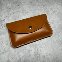 KIZAI キザイ コインカードケース 財布クリア 革製 茶色