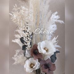 104【welcome bouquet 13】パンパスグラス　ドライフラワー