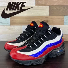 NIKE AIR MAX 95 GS ナイキ エア マックス 95 GS ブラック バーシティレッド メイズ 23.5cm U07617 307565-074