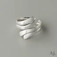 美品✨ジョージジェンセン ツイスト シャープ リング 約11.5号 シルバー Georg Jensen - ジョージジェンセン リング 397 7号 シルバー