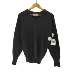 最高級BALLANTYNEバランタイン100%カシミアVネックニット黒ブラック 最高級BALLANTYNEバランタイン100%カシミアVネックニット黒ブラック