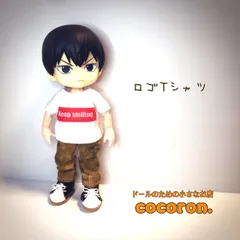 【プリントTシャツ 白】ねんどろいどどーる　オビツ11 ドール服のサムネイル