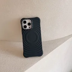 ブラック  iphone15plusケース CASETiFY ワイヤレス iphone14 充電対応 スマホケース iphone15ケース おしゃれ ファション 多機種対応 商品 おすすめ 人気 耐衝撃 上質な手触り