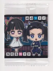 鬼滅の刃ディフォルメシールウエハース　其ノ三　27.栗花落カナヲ＆神崎アオイ (ノーマル)