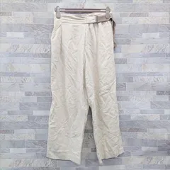 AuieF リネン混 ワイド パンツ 07180のサムネイル