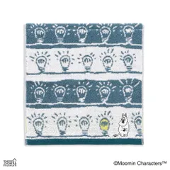☆ 電球/ブルー ☆ Moomin ムーミン タオルハンカチ タオルハンカチ キャラクター ムーミン タオル ハンカチ ウォッシュタオル ウォッシュ ハンドタオル かわいい リバティプリント Moomin ブルー ピンク レッド グレー パープル