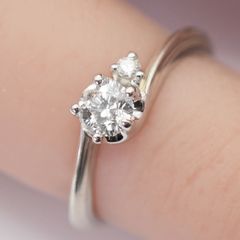 極美品6号 ティファニー 1837 ナロー ベーシック リング/24