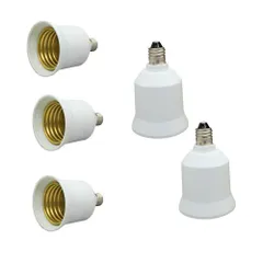 (5個) E11ソケット E11→E26電球ソケット変換 口金変換アダプタ E11→E27