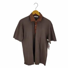 エルメネジルドゼニア ERMENEGILDO ZEGNA バイカラーシースルーポロシャツ メンズ JPN：L のサムネイル
