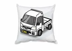 車種別ボディカラーが選べるクッション【ナンバー入れ可】 ダイハツ ハイゼット トラック ジャンボ  S500P 後期