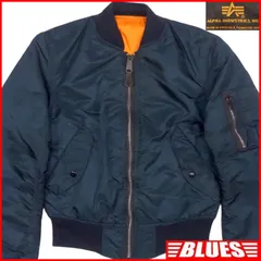 ALPHA MA-1 フライトジャケット XS ヴィンテージ USA製 アルファ 90s 紺 ネイビー フライトジャケット_サイズXS一覧←SEULB屋着古← HS84