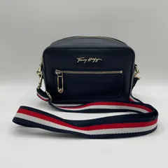 トミーヒルフィガー アイコニック ショルダーバッグ カメラバッグ ネイビー 質屋・リサイクルマート宇部店