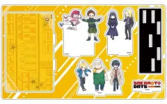 【中古】アクリルスタンド・アクリルパネル 02.集合デザイン(グラフアートイラスト) プレミアム アクリルジオラマプレート 日常ver. 「SAKAMOTO DAYS」