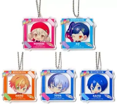 【中古】キーホルダー 全5種セット 「プロジェクトセカイ カラフルステージ! feat. 初音ミク アクリルキーホルダーコレクション(オンリーショップイラスト) Vivid BAD SQUAD」